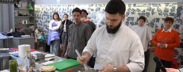 Млади топ готвачи, с опит от цял свят, изнесоха мотивационен урок в ПГ по туризъм (ВИДЕО)