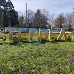 Поставиха великденската украса в Тервел