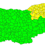 Предупреждение за слани издадоха от НИМХ за област Добрич за утре
