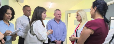 Комисарят по правата на човека в Съвета на Европа посети Дома за пълнолетни с деменция в Опанец