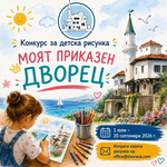 Конкурс за детска рисунка „Моят приказен Дворец“ организира ДКИ КЦ „Двореца“ – Балчик