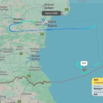 Разузнавателен самолет на САЩ кръжи във водите край Варна